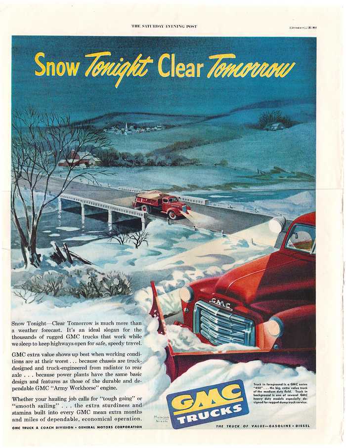 1949 General Motors Auto Advertising